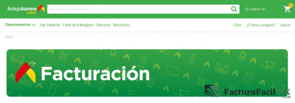 Facturación Aurrera en Línea de Tickets 7 Facturación Aurrera en Línea de Tickets